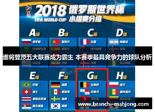 谁将登顶五大联赛成为霸主 本赛季最具竞争力的球队分析